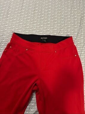 like an angel Red Wide-Leg Jeans